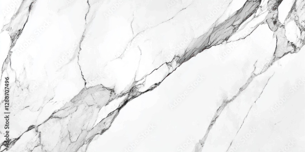 Fototapeta premium Seamless White and Gray Marble Texture with Subtle Veining for Elegant and Timeless Design
