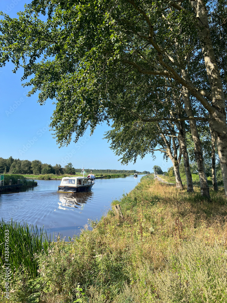 Boat at the Heafeart around de Deelen
