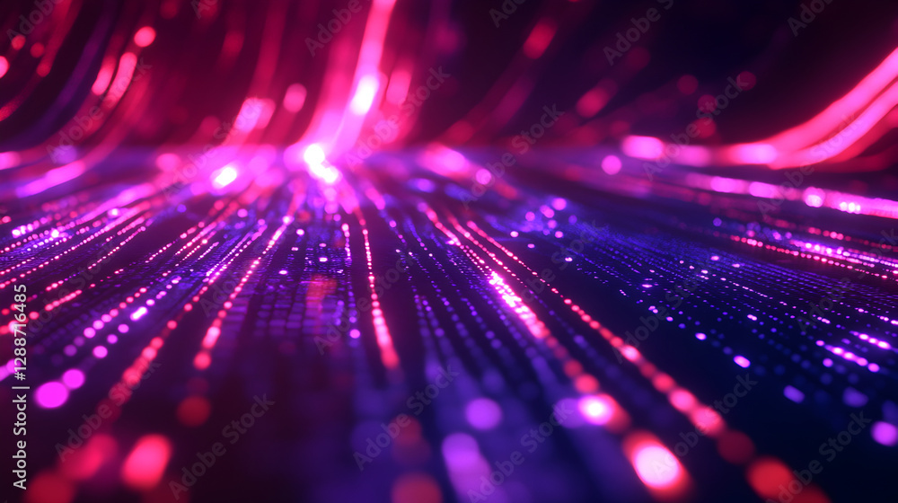 texture with vibrant red and purple neon lines over a dark surface texture with vibrant red and purple neon lines over a dark surface