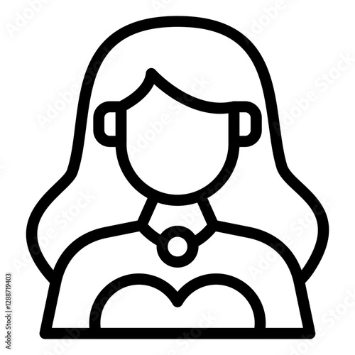 Actress Vector Icon
