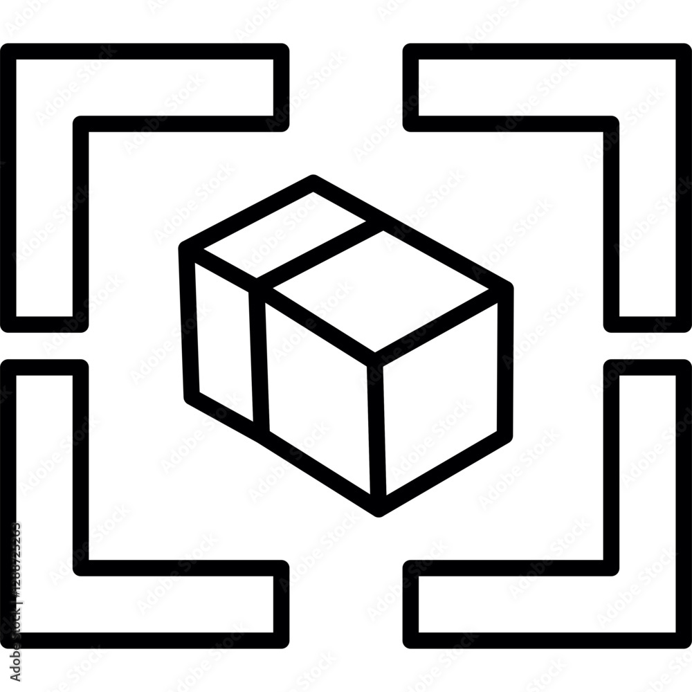 Perspective Icon Vector Element Perspective Icon Vector Element