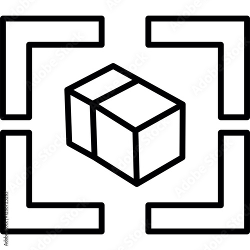 Perspective Icon Vector Element