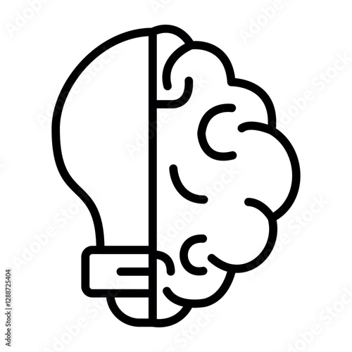Conceptualization Icon Vector Element