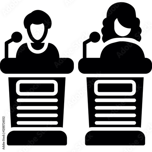 Argument Icon Vector Element