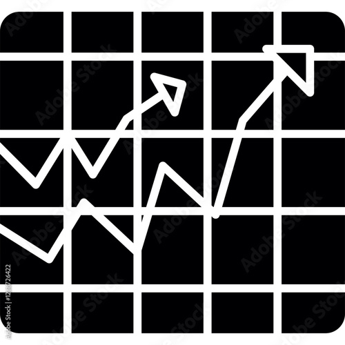 Analysis Grid Icon Vector Element