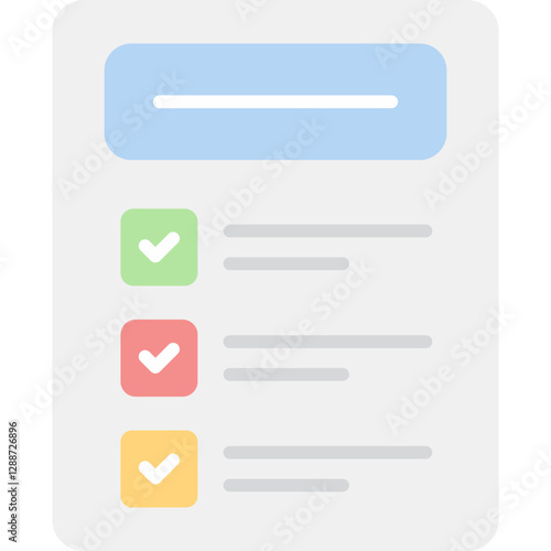 Evaluation Icon Vector Element