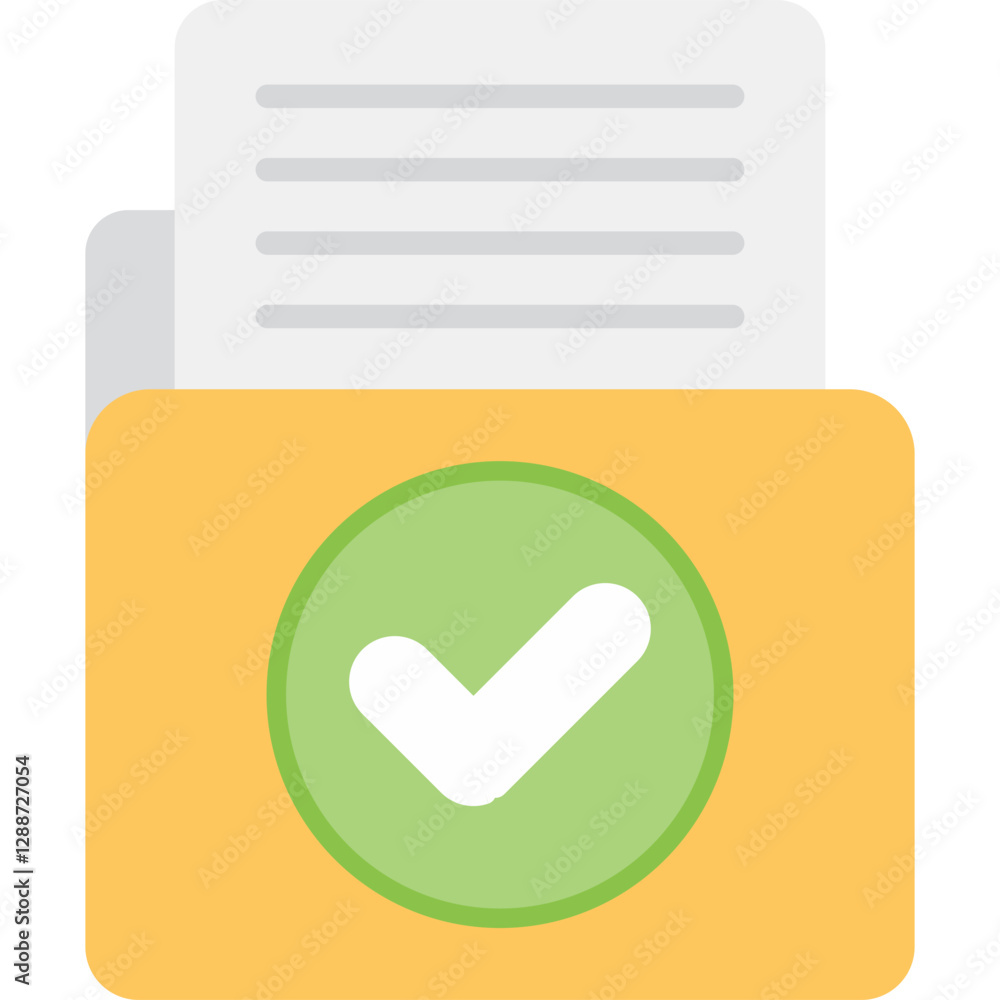 Fact-Checking Icon Vector Element Fact-Checking Icon Vector Element