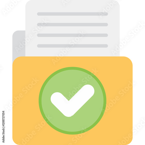 Fact-Checking Icon Vector Element