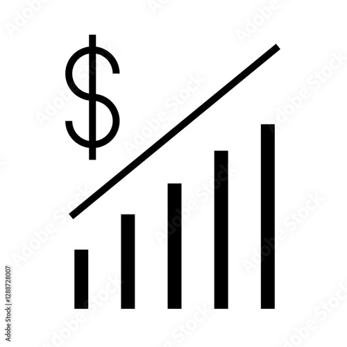 Capital Gains icon Design