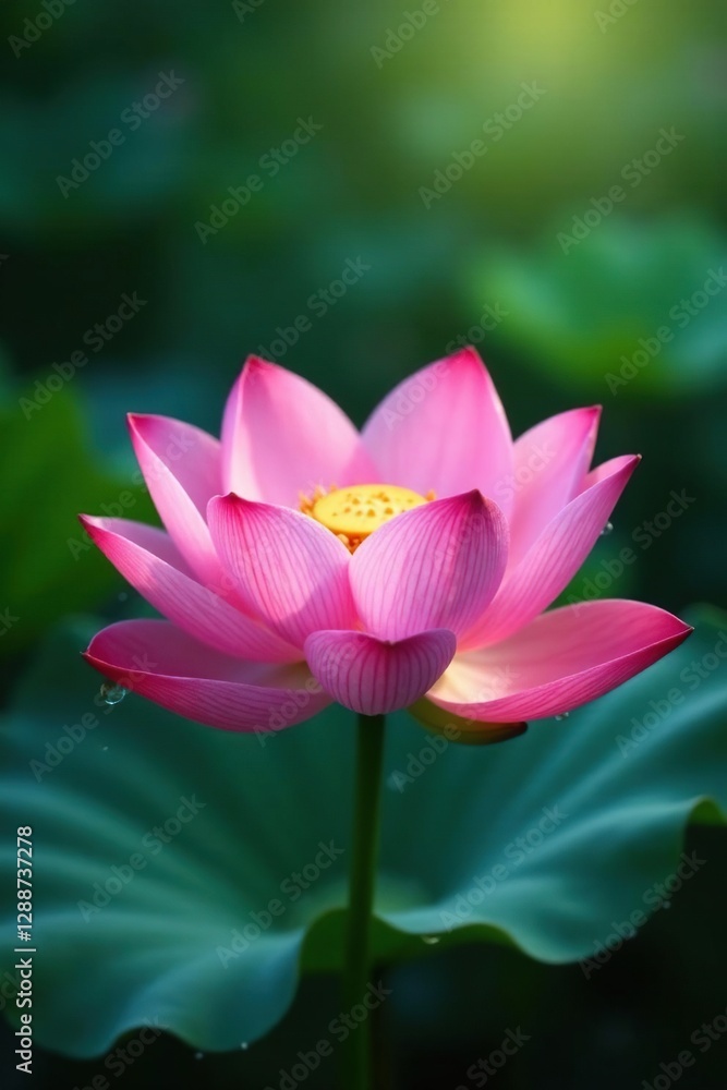 Delicate water droplets cling to the lotus flower's petals softly falling, droplet, botanical, gentle Delicate water droplets cling to the lotus flower's petals softly falling, droplet, botanical, gentle