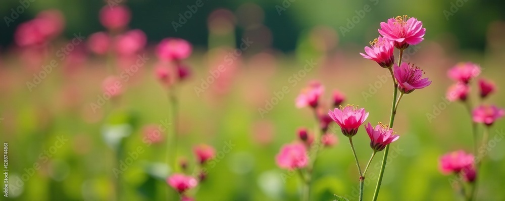 Pink flowers blooming on Rumex acetosella stems, sheep sorrel,, pink flowers Pink flowers blooming on Rumex acetosella stems, sheep sorrel,, pink flowers