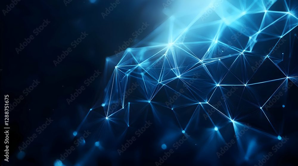A stunning abstract representation of a network structure, showcasing a blend of blue lights and interconnected nodes, symbolizing digital connectivity. A stunning abstract representation of a network structure, showcasing a blend of blue lights and interconnected nodes, symbolizing digital connectivity.