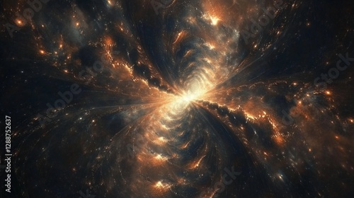 Vibrant abstract wall painting with swirling colors and dynamic patterns creating a mesmerizing visual experience, perfect for modern decor and artistic expression concept