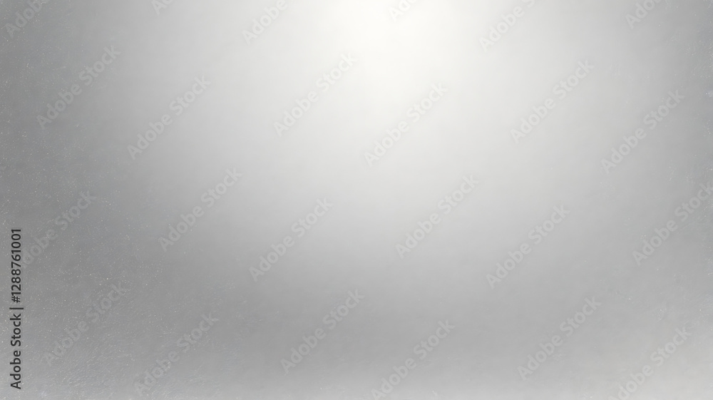 Obraz premium Silver white gray platinum abstract background. Color gradient ombre blend. Soft blur smooth flow. Metallic shine glow shimmer reflective. Elegant bright luxury polished. Noise grain texture mesh