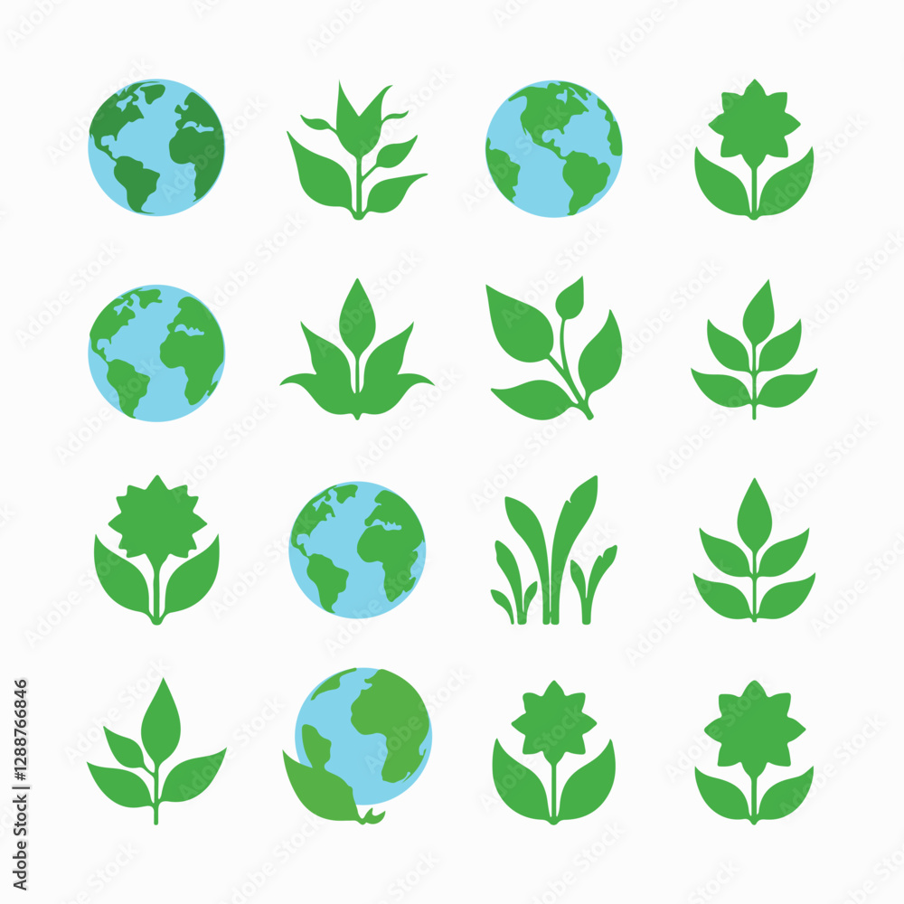 Environment logo icon design template vector file Environment logo icon design template vector file