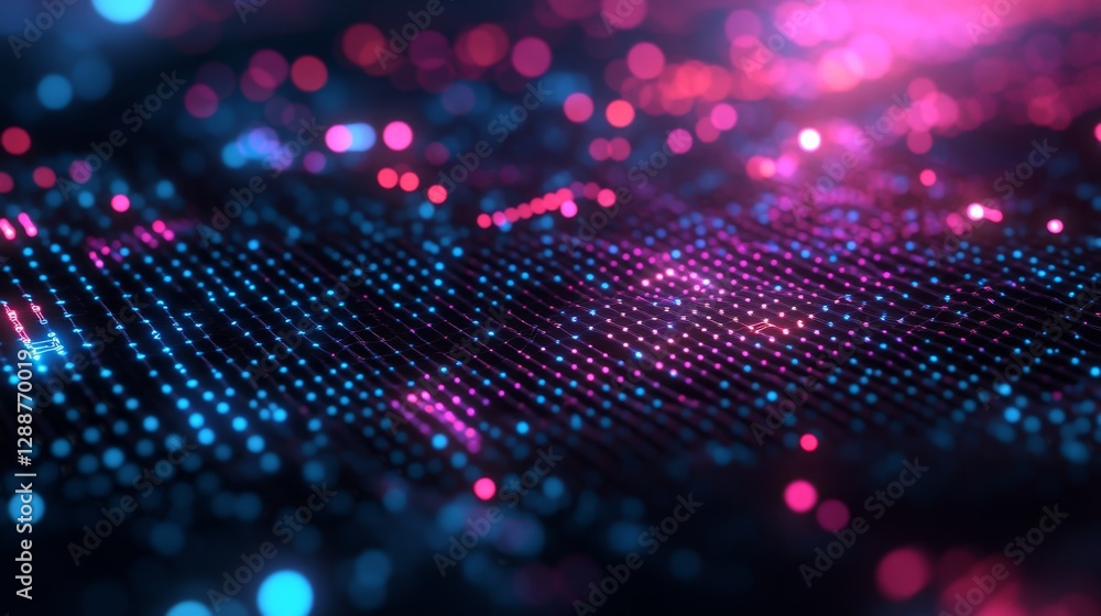 Exploring semiconductor nanoparticles closeup view of innovative technology in science and industry Exploring semiconductor nanoparticles closeup view of innovative technology in science and industry