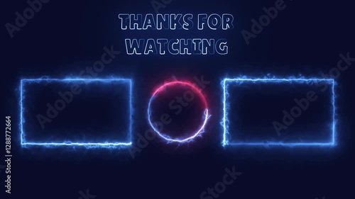 SABER EFFECT YOUTUBE END SCREEN - YOUTUBE OUTRO / Animated YouTube end screen