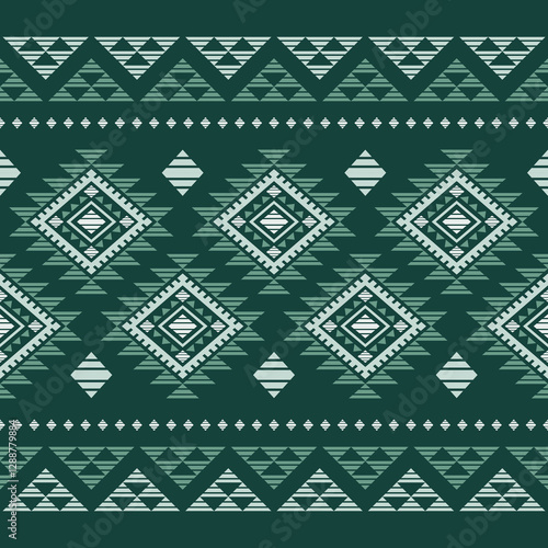 Southwest Aztec geometric Native American Mexican Navajo tribal ethnic boho indian texture ornament seamless pattern fabric colorful design vector for woven textile printing blanket rug carpet fashion