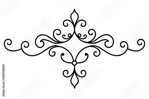 Classic Baroque Ornamental Design for Interior and Elegant Decor - SVG