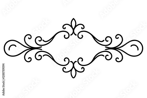 Classic Baroque Ornamental Design for Interior and Elegant Decor - SVG