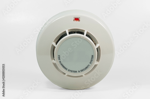 Photos Photoelectric smoke detector designed for home fire safety and alert system inst