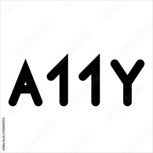 accessibility icon vector symbol