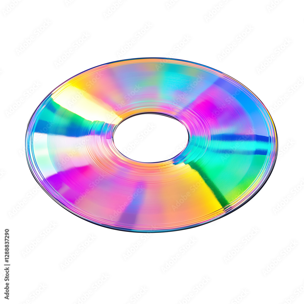 Reflective Compact Disc Showing Spectrum of Colors PNG isolated Transparent White Background Photo Image full hd 4k download Reflective Compact Disc Showing Spectrum of Colors PNG isolated Transparent White Background Photo Image full hd 4k download