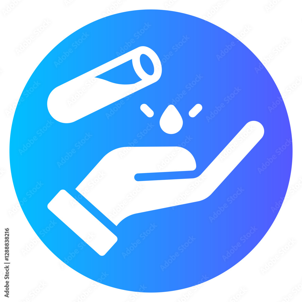 corrosive gradient icon corrosive gradient icon