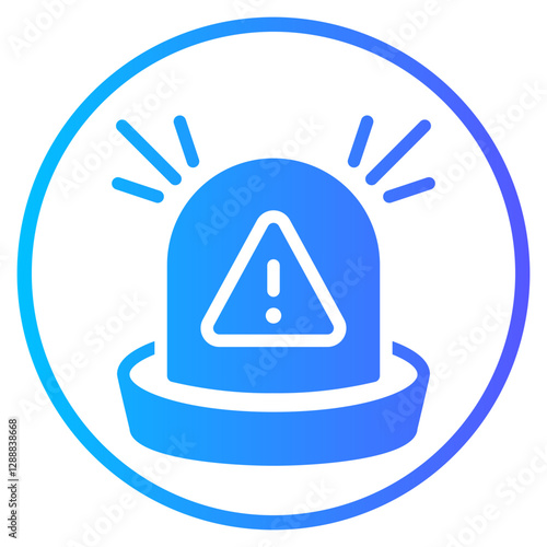 alert gradient icon