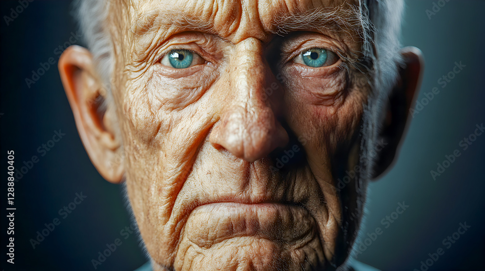 old man face old man face