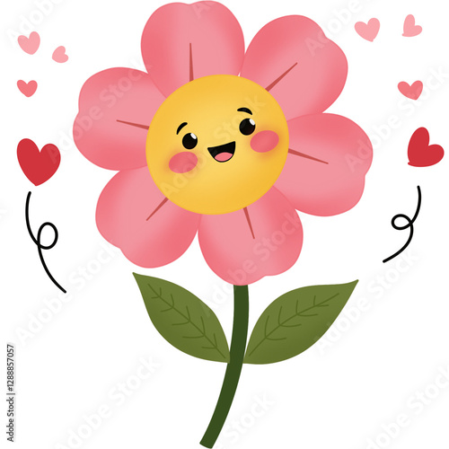 Pink flowers lovely flower 