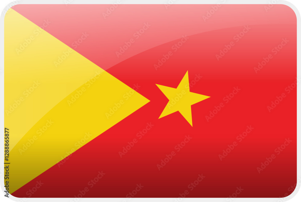 Flag Icon of Tigray Country,National Vector Flag Iconic Symbol and Colors of Tigray flag. Flag Icon of Tigray Country,National Vector Flag Iconic Symbol and Colors of Tigray flag.