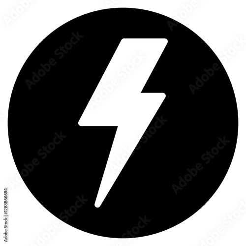 storm glyph icon