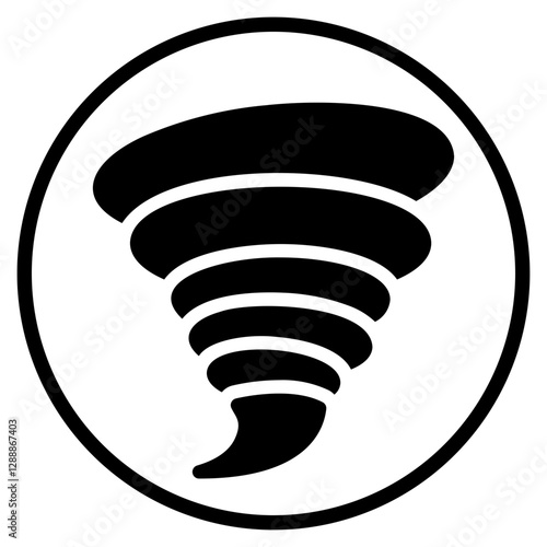 twister glyph icon