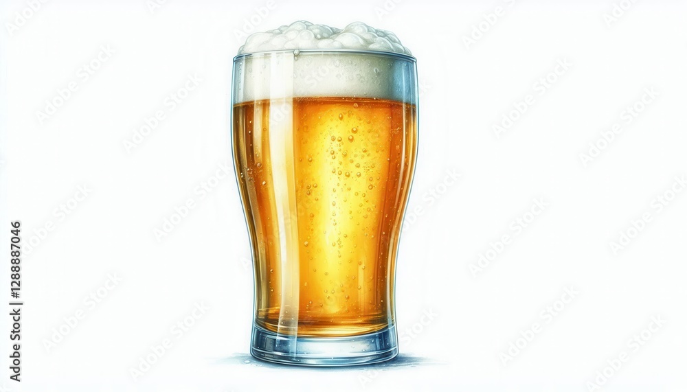 Refreshing beer glass bar setting beverage casual environment close-up enjoyment Refreshing beer glass bar setting beverage casual environment close-up enjoyment