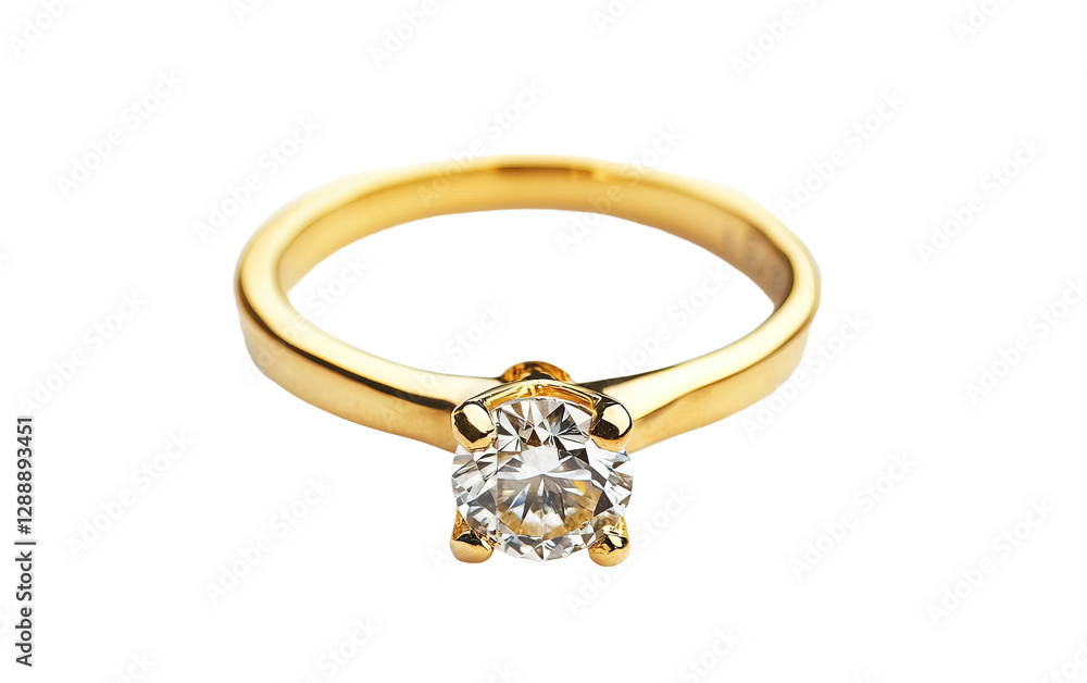 Gold ring gemstone diamond on transparent or white background,png Gold ring gemstone diamond on transparent or white background,png