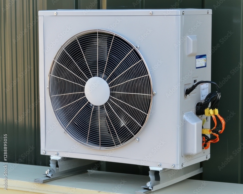 Condenser Fan for Air Conditioning System, Electric Appliance to Control Climate Conditions Condenser Fan for Air Conditioning System, Electric Appliance to Control Climate Conditions