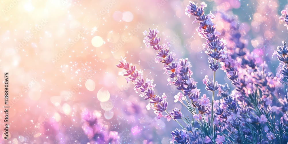 Dreamy lavender and pink starry glow with magical unicorn energy. Dreamy lavender and pink starry glow with magical unicorn energy.