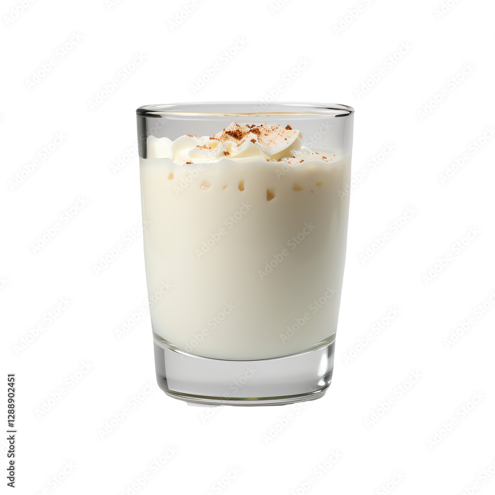 Isolated Glass of Milkshake Isolated Glass of Milkshake