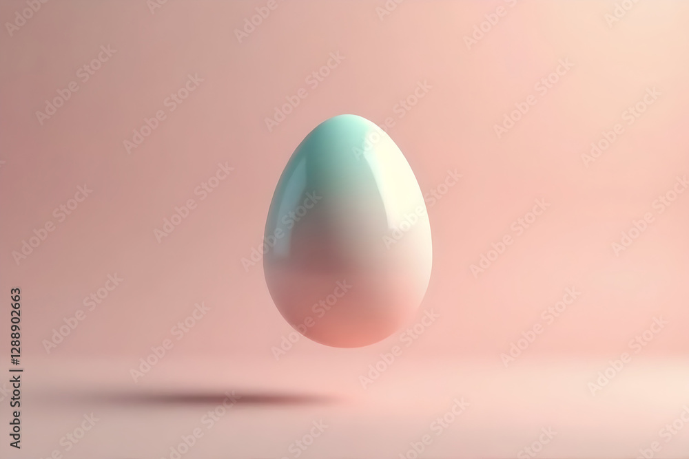 Floating Pastel Easter Egg In Style Of Conceptual Photography For Modern Easter Design Neutral Backdrop Shallow Depth Of Field Elegant Effect Floating Pastel Easter Egg In Style Of Conceptual Photography For Modern Easter Design Neutral Backdrop Shallow Depth Of Field Elegant Effect