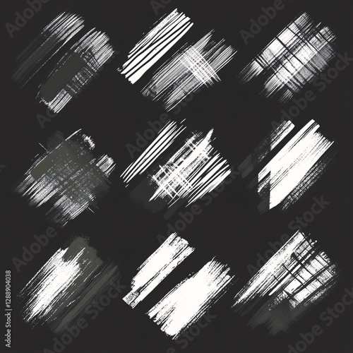 Wallpaper Mural Professional Isometric Cross-Hatch Brush Strokes for Enhanced Shading Torontodigital.ca