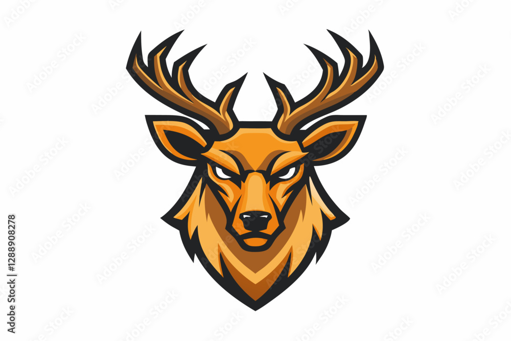 deer head vector deer head vector