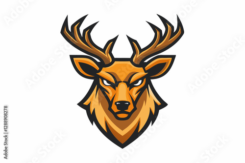 deer head vector