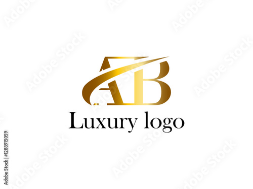 Letter luxury logo collection