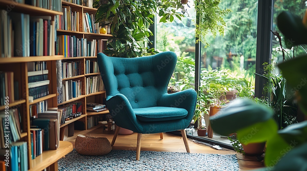 Obraz premium Cozy Reading Nook View