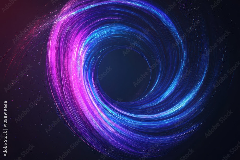 Creative graphic design representation of digital technology trends with vibrant colors Creative graphic design representation of digital technology trends with vibrant colors