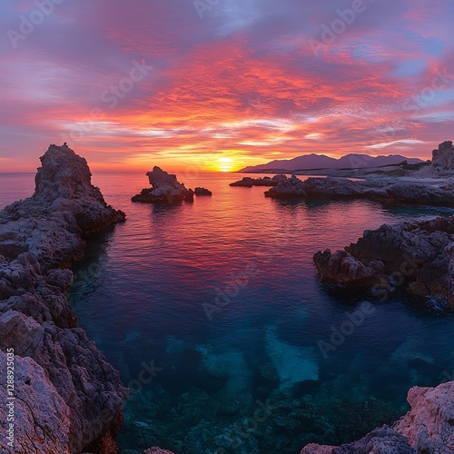 Coastal Sunrise Panorama