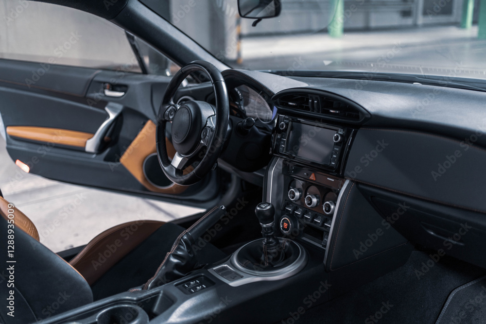 On-board measuring device in a car On-board measuring device in a car
