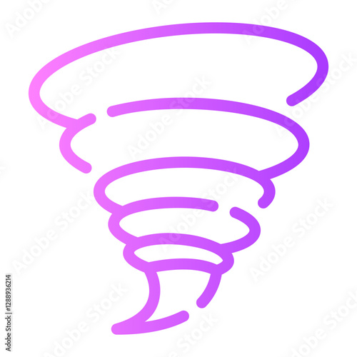 twister gradient icon