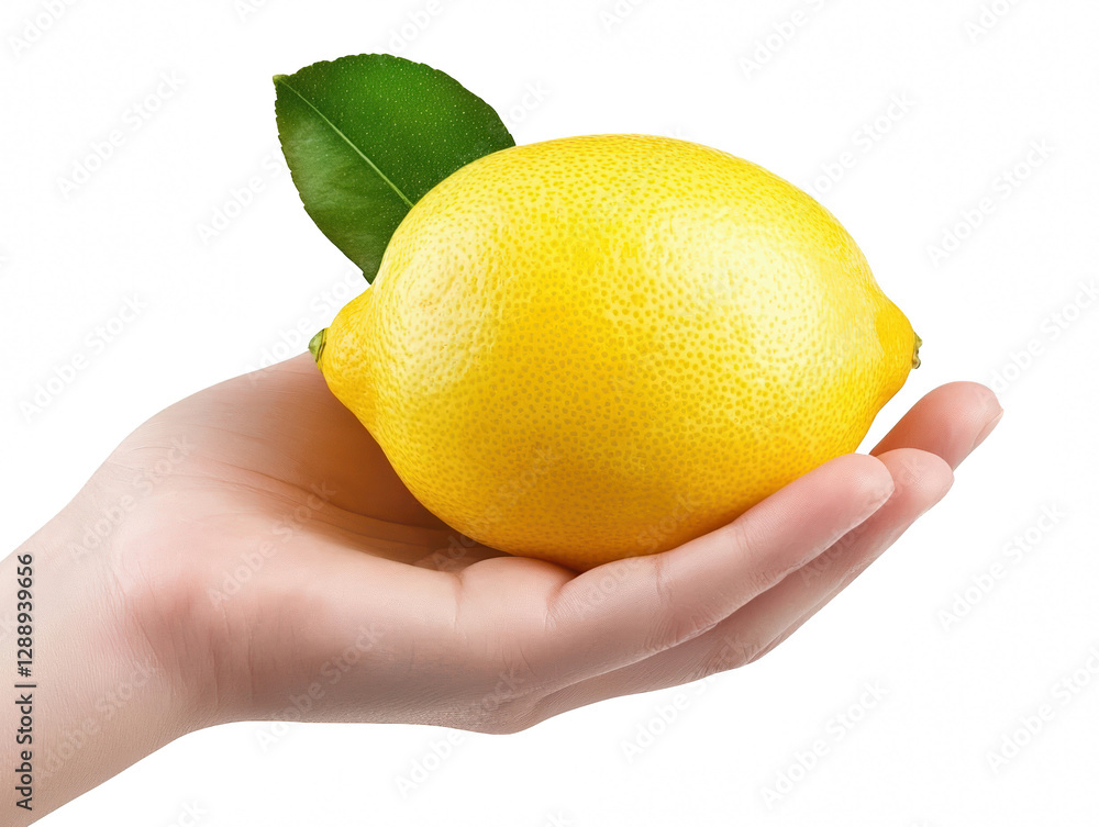 A bright yellow lemon rests on a hand, showcasing its smooth texture and vibrant color against a black background. A bright yellow lemon rests on a hand, showcasing its smooth texture and vibrant color against a black background.